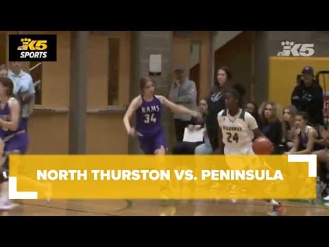 HS Basketball:  North Thurston vs. Peninsula Girls