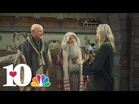 Actors from the Nativity Pageant of Knoxville have performed in the show for decades