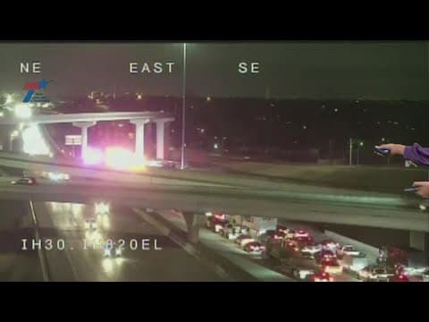 Traffic Alert: I-30 closed near Loop 820, officials say