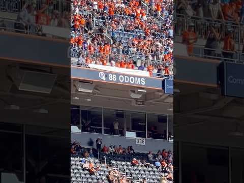 Riley Odoms unveiled as newest member of Denver Broncos’ Ring of Fame