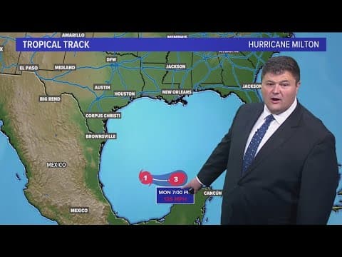 DFW Weather: Tracking Hurricane Milton, dry days ahead in North Texas