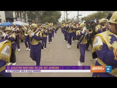 Krewe of Zulu: St. Augustine Marching 100