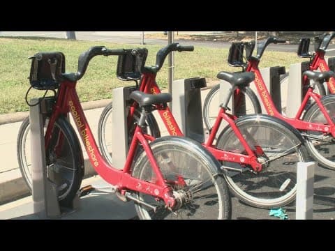 DC pilots solar power at electric bike charging stations
