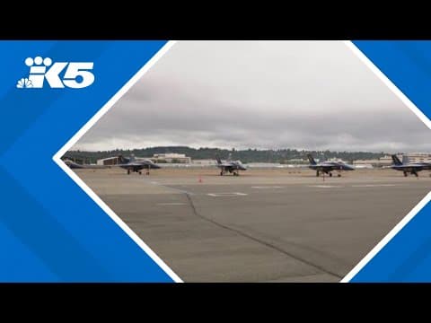 The Blue Angels are coming to town. Here's when you can see them perform in Seattle.