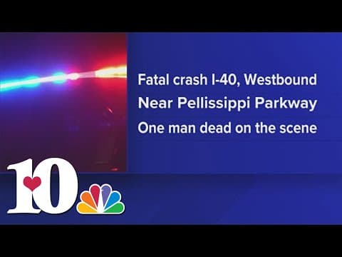 KPD: One killed in crash on I-40 West near Pellissippi Pkwy