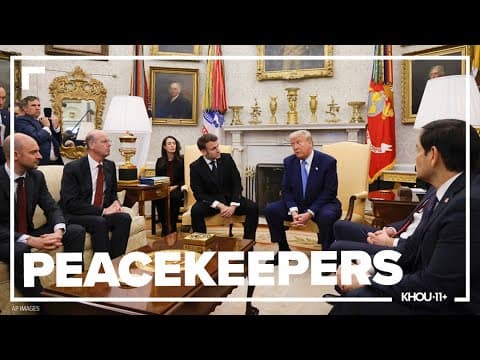 Trump: Putin would accept European peacekeepers in Ukraine as part of potential deal to end war