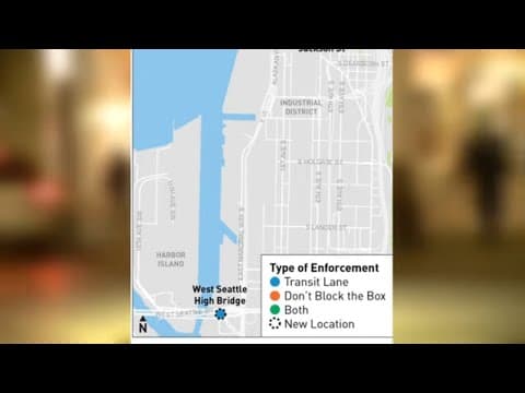 SDOT to install 3 new traffic cameras at Seattle intersections