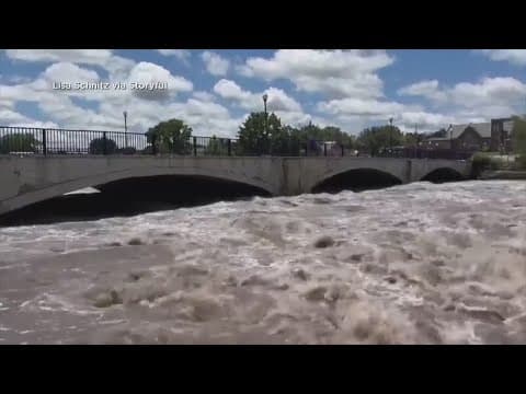 Extreme weather in parts of the Midwest