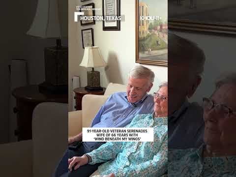 91-year-old serenades wife on wedding anniversary #shorts