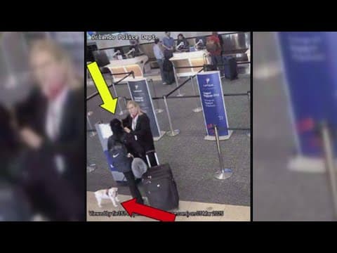 Woman kills dog in airport bathroom after denied boarding with the animal, Orlando police say