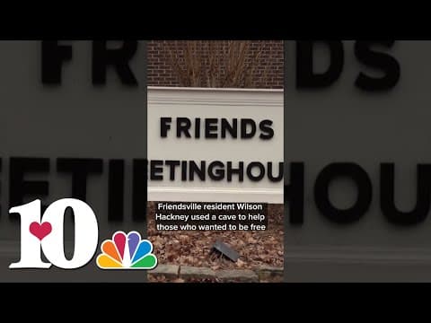 How an East TN man used a cave to help slaves escape on the Underground Railroad