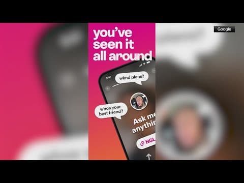 Anonymous messaging app NGL banned for kids under 18 years old