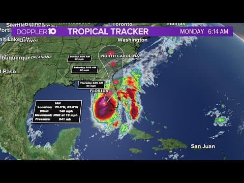 Ian strengthens as it nears Florida; Ohioans prepare to head south to assist
