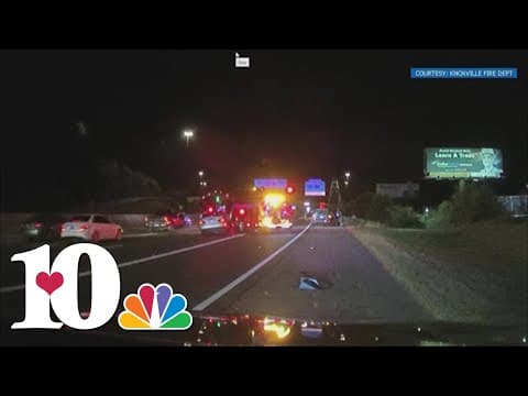 KFD urging people to move over after 3 cars crashed into responding fire trucks over the summer