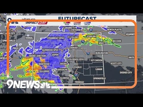 Weather Impact Day | Heavy snow continues in Colorado's mountains