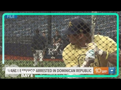 Wander Franco arrested in Dominican Republic