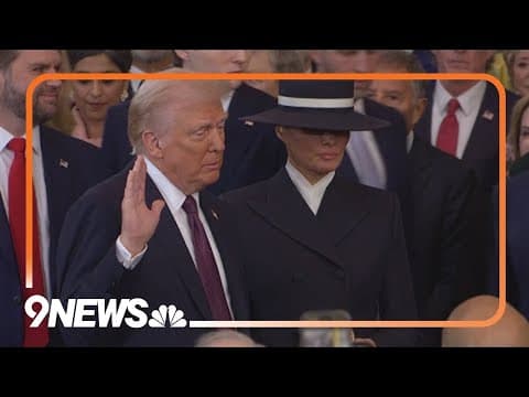 Trump says he's considering ways to serve a third term as president