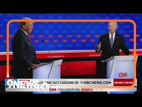 Biden y Trump se enfrentan en el primer debate presidencial | Resumen de noticias