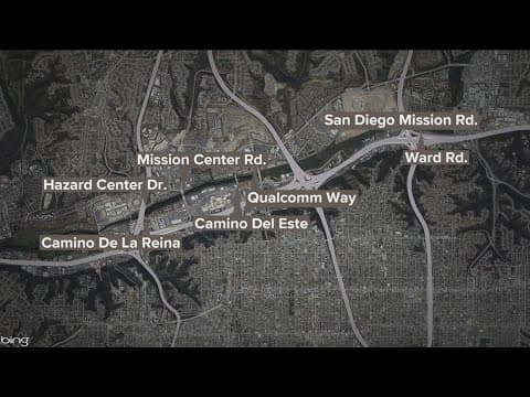 San Diego road closures expected in Mission Valley ahead of incoming storms