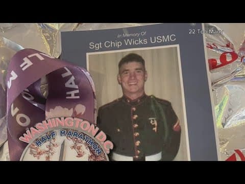 Military veterans lost to suicide remembered during half marathon