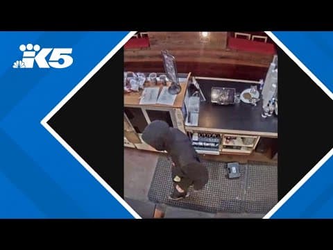 Man burglarizes South Hill coffee shop and sets it on fire