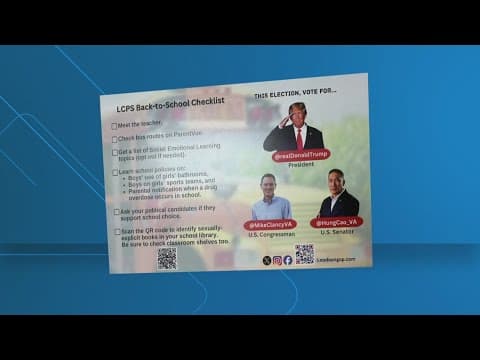 Loudoun GOP hands out controversial flyer to families at back-to-school event