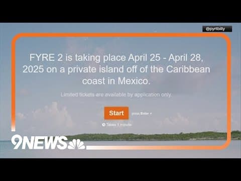 Fyre Festival making a comeback in 2025