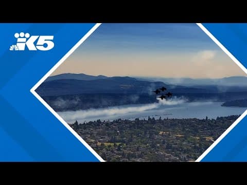 WATCH: Blue Angels practice in Seattle ahead of Seafair Weekend