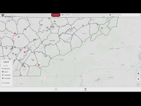Wildfire danger remains across East Tennessee