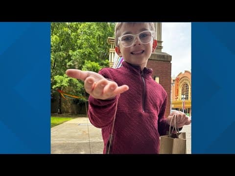 Boy finds 14-carat gold necklace in an Easter egg in Knoxville