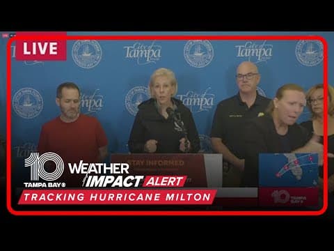 Hurricane Milton proves too dangerous for even 'Lieutenant Dan', Tampa Mayor says