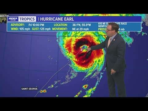 Tropical Update: Hurricane Earl moving away from Bermuda