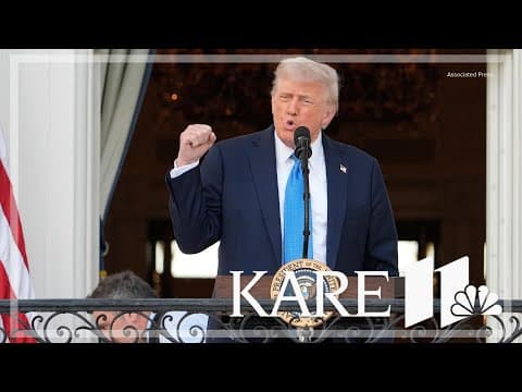 Trump announces travel ban affecting a dozen countries set to go into effect Monday