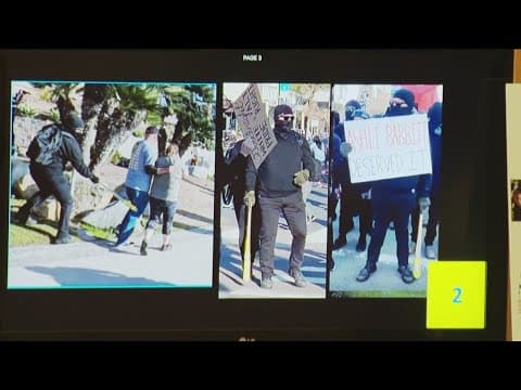 Trial continues for 2 men accused of starting a riot at a 2021 pro-Trump rally in Pacific Beach