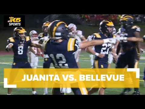 HS FOOTBALL:  JUANITA VS. BELLEVUE