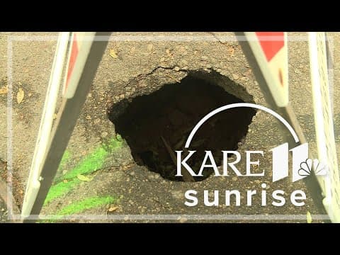 Sinkhole — yes, another one — opens up in south Minneapolis