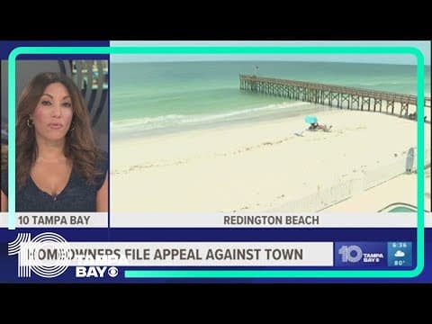Redington Beach homeowners file appeal against town