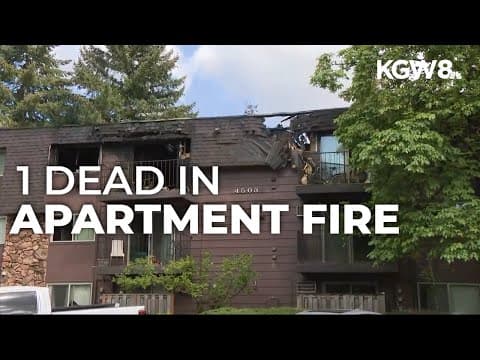 1 person dead after apartment fire in Vancouver