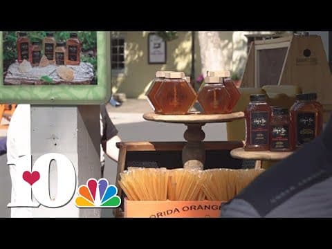 Huckle Bee Honey comes to the Flower and Food Festival at Dollywood