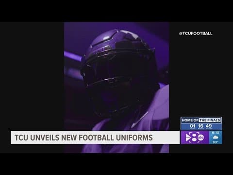 TCU unveils new football uniforms