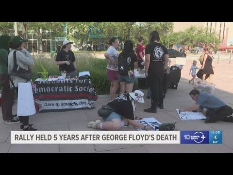 Tampa Bay demonstrators push for change 5 years after George Floyd's death