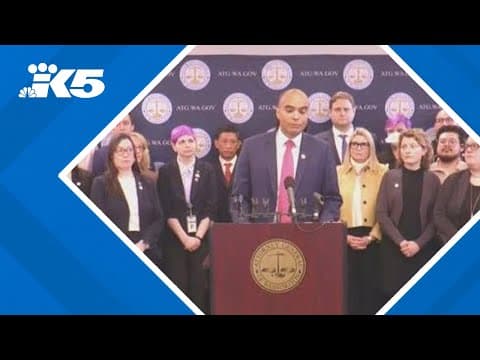 WA AG files lawsuit against Trump's gender-affirming care executive order