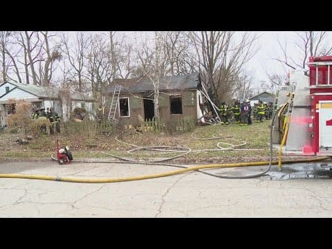Man critical after east side house fire