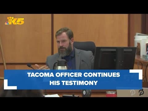 Defendant Matthew Collins continues testimony in Manuel Ellis death trial