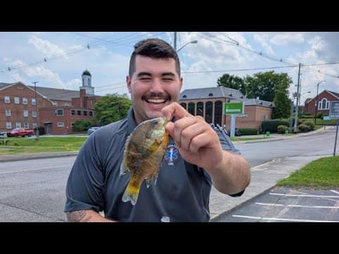 'You ain't gonna believe this': Flopping fish lands on Anderson County ambulance