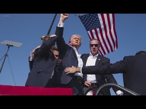 US Lawmakers tour Trump shooting site in Butler, Pennsylvania