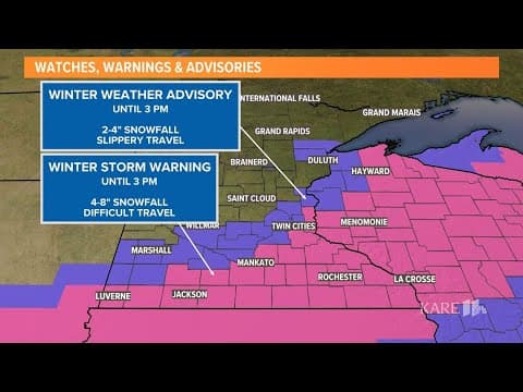 LIVE RADAR: Heavy snow falls Thursday