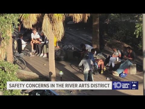 Residents in the River Arts District say drug activity, unsafe conditions are getting out of hand