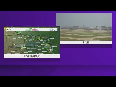 Ground stop issued at DFW Airport and Dallas Love Field amid looming thunderstorms