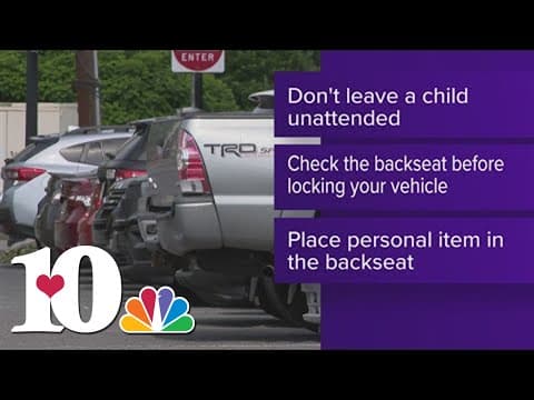 Tips to prevent child hot car deaths